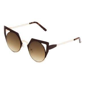 Cat Eye Sunglasses Women Fashion Brown Lens UV400 Protection Hippie Style Lentes